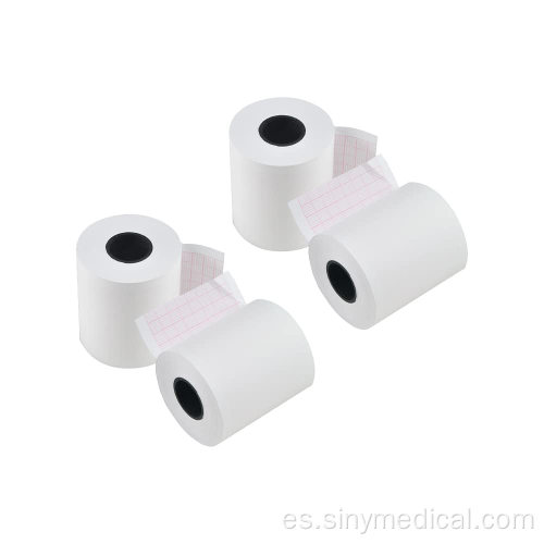 Rollos de papel de recibo térmico de ECG médico 60x30 mm